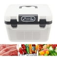 thumbnail image 3 of 12 24 Volt Car Fridge, Silent 19L Car Refrigerator Cooling Heating Semiconductor Chip 83W Intelligent Touch Screen Portable  For Camping, 3 of 7