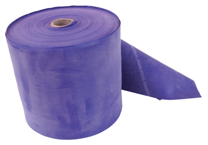 DYNA-BAND 6ft Latex resistance Band Exercise Purple Heavy Resistance DynaBand 