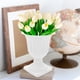 thumbnail image 3 of Maceta de plástico desmontable, decorativa para jardín, suculenta, para porche, estilo romano, decoración para fiestas., 3 of 7