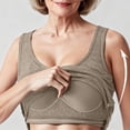 thumbnail image 7 of cocolona Plus Size Tank Tops for Women With Built in Bras Button Down Sleeveless Solid Color Base Undershirts, 7 of 7