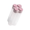 thumbnail image 3 of de almacenamiento Contenedor de almacenamiento de cereales Cajas de botellas de almacenamiento Organización de despensa Almacenamiento de arroz rosado SM SunniMix Contenedor de almacenamiento de cereales, 3 of 8