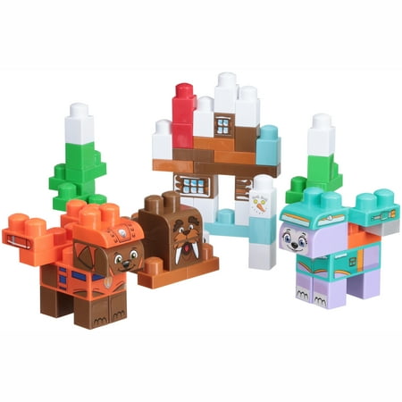 paw patrol jake's cabin block set