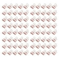 thumbnail image 3 of Pinces à Papier, Métal Robuste 19mm 80pcs Cadeau Liant Clips pour l'École Bleu, Vert, Or Rose, 3 of 8
