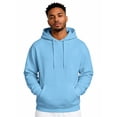 thumbnail image 2 of Men's Crew Neck Long Sleeve Solid Sweatshirt Lightweight Casual Pullover Comfortable Basic Top for Fall Winter Everyday Wear and Weekend Outings Sky Blue L, 2 of 5