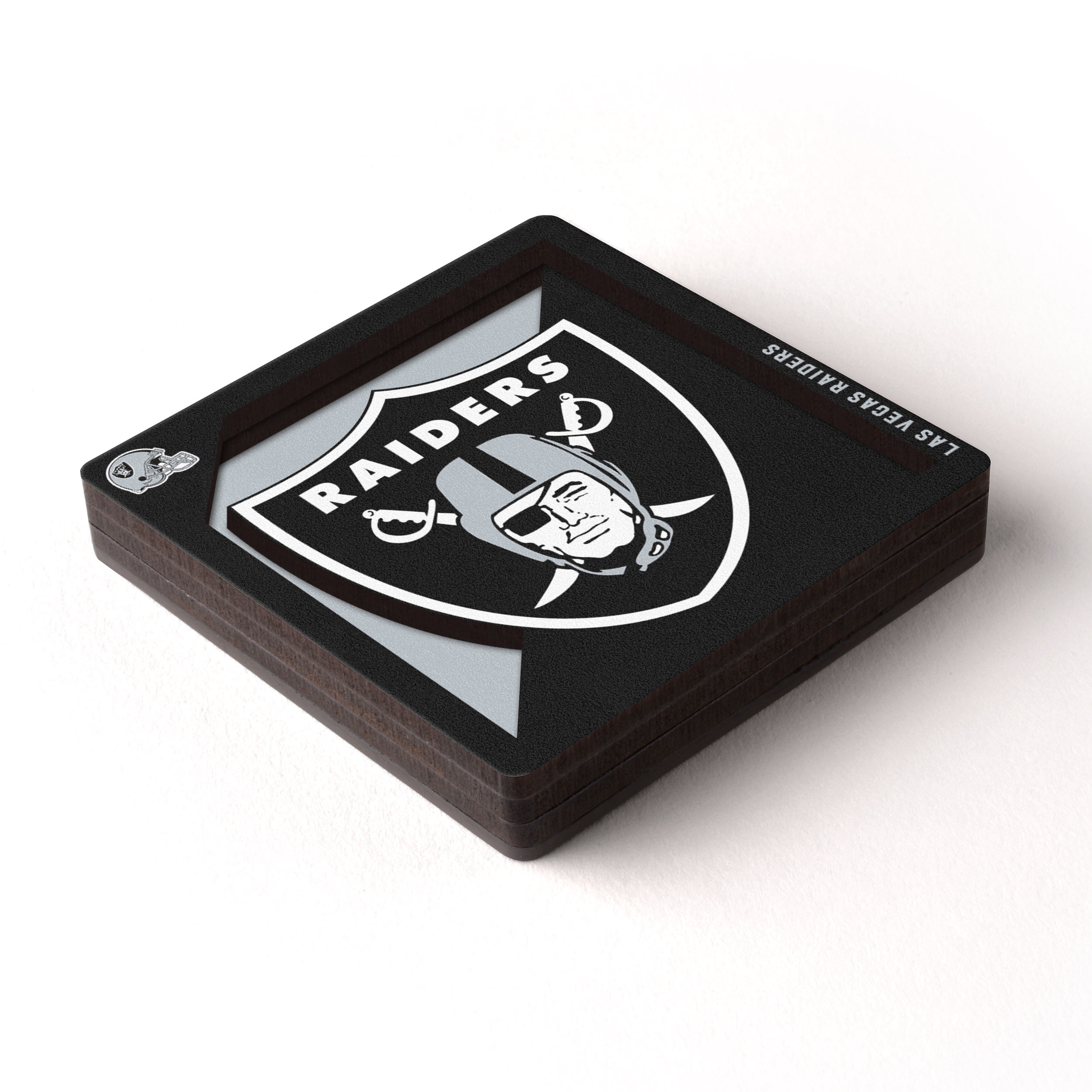YouTheFan NFL Las Vegas Raiders 3D Logo Series Magnet