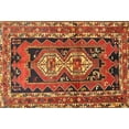 thumbnail image 1 of Ahgly Company Machine Washable Indoor Rectangle Traditional Tomato Red Area Rugs, 3' x 5', 1 of 7