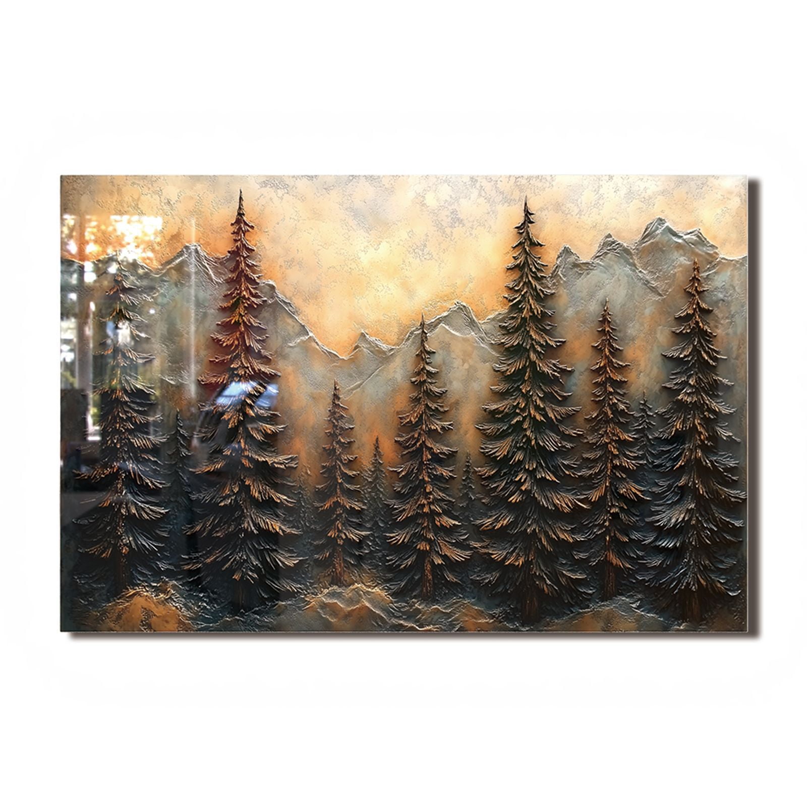 Tempered Glass Backsplash For Kitchen Behind Stove,Stove Back Top Cover,Easy to Clean Glass Splashback, Sink Cover Splash Guard,Home Kitchen Wall Decor