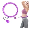 thumbnail image 1 of Weighted Hula Hoop for Adults and Kids, Smart Hula Hoop for Weight Loss, Adjustable Weighted Hula Hoop for Workout, 1 of 4