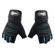thumbnail image 1 of Guantes de para hombres, antideslizantes que absorben golpes transpirables medio corto guantes deportivos accesorios para hombres-M/L/XL - Negro + azul claro XL Negro + Celeste XL, 1 of 8