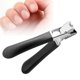 thumbnail image 5 of Cortaúñas profesional antideslizante con agarre cómodo y resistente para uñas de los pies. Negro, 5 of 7