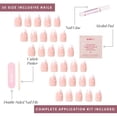 thumbnail image 4 of Press On Nails Glamnetic French Pearl, punta corta de almendra, 4 of 6
