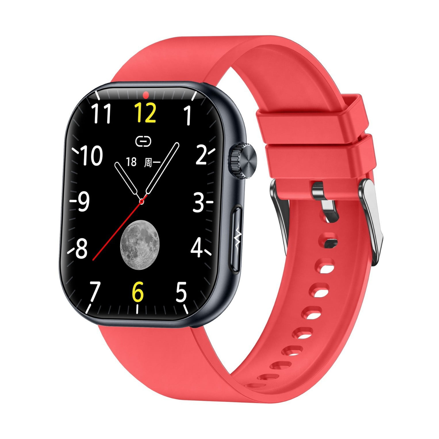 Laatikui ET587 smart watch, Bluetooth GPS men and women sports waterproof mode, .1.96-inch fitness exercise tracker, call/smart reminder