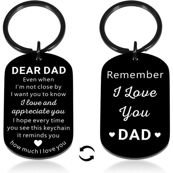 Valentine's Day Gifts for Dad from Daughter Gifts for Dad Stocking Stuffers for Dad Keychains Gifts for Dad Christmas Gifts for Dad from Daughter Valentine's Day Gifts for Father's Day