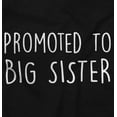 thumbnail image 2 of Promoted Big Sister Expecting Sibling Youth T Shirt Tee Girls Infant Toddler Brisco Brands 12M, 2 of 5