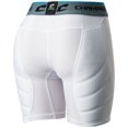 thumbnail image 3 of CHAMPRO Windmill Compression Sliding Shorts, Women's 2X-Large, White, 3 of 6