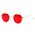 thumbnail image 1 of Gafas de sol cuadradas pequeñas para mujer, gafas de sol planas de calle de moda para hombre, gafas de sol de ocho lados, 1 of 5