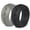 Black, Gray, variant on Rinfit Silicone Wedding Ring for Men - Soft Rubber Wedding Band Replacement - Eagle Collection - 2 pack