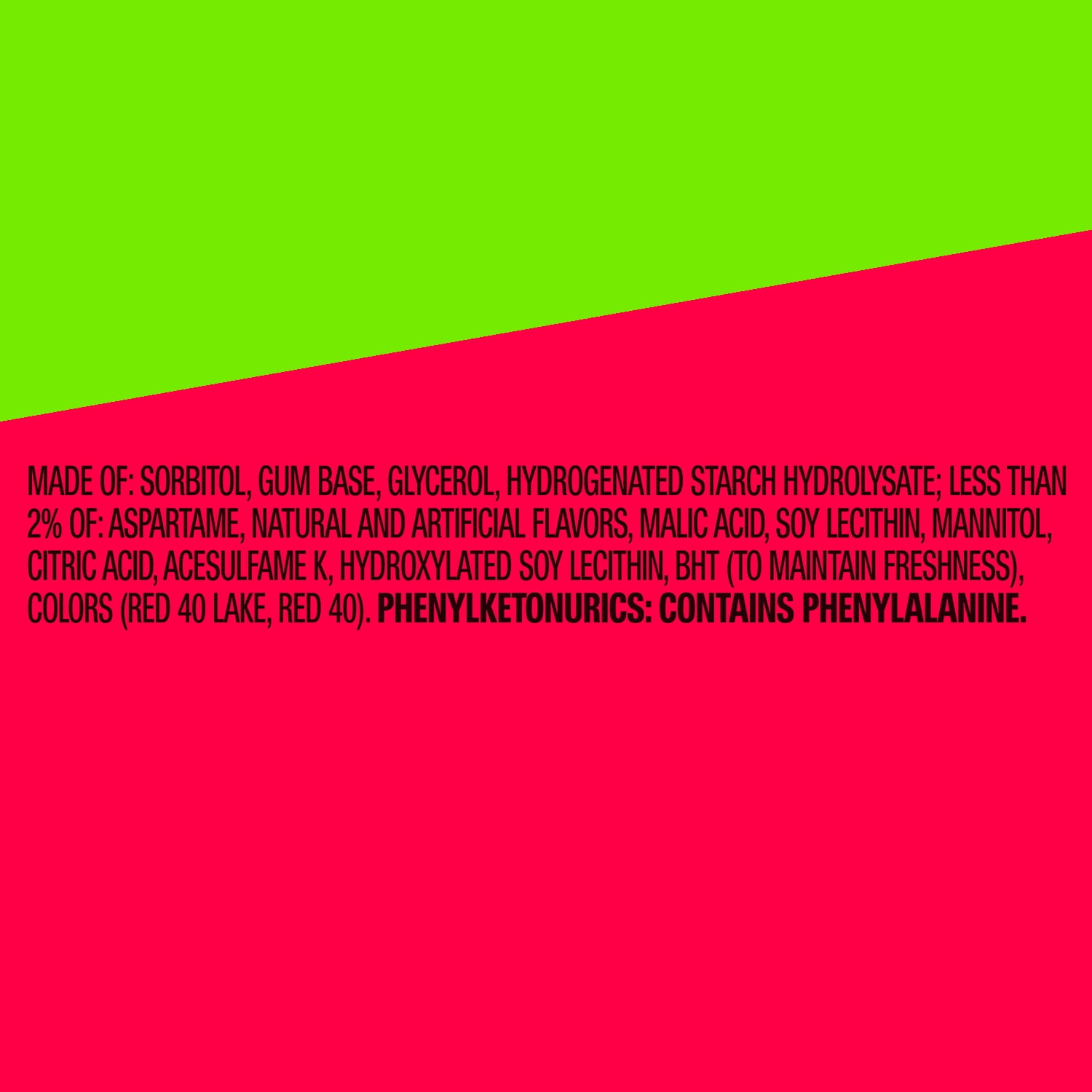 Extra Sweet Watermelon Sugar Free Chewing Gum, Single Pack - 15 Stick
