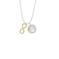 thumbnail image 2 of Delight Jewelry Goldtone Large Infinity Sign To the World You are a Mother Locket Necklace, 2 of 4