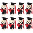 thumbnail image 2 of 8 piezas de adornos de osos para hacer tú mismo Muñecos de osos pequeños Muñecos de graduación Regalos de ramos de osos, 2 of 5