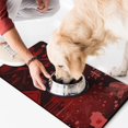 thumbnail image 2 of Halloween Pumpkin Dog Mat for Food and Water Absobing Durable 17x30 Inch Dog Water Mat Horror Pumpkin Ghost Cat Mat for Food EcoFriendly Durable Pet Placemat, 2 of 7