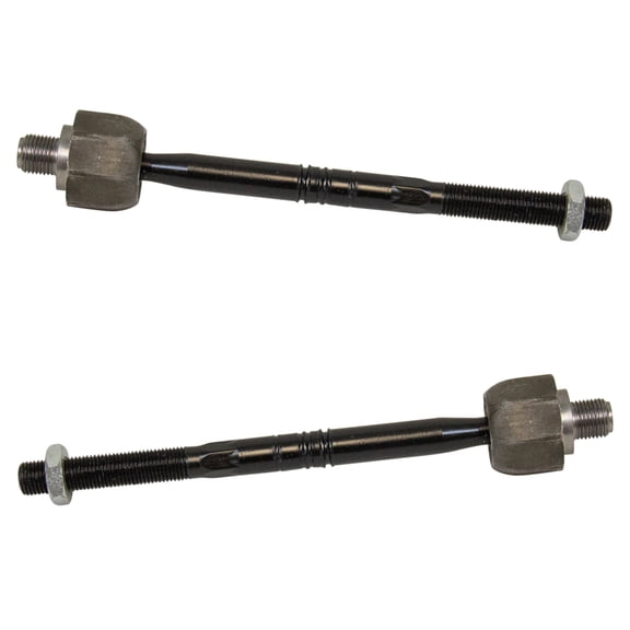 TRQ Front Inner Tie Rod Set Fits Select 2015-2022 Ford Edge 2013-2020 Fusion 2017-2022 GT 2017-2020 Lincoln Continental 2016-2018 MKX MKZ 2019-2022 Nautilus