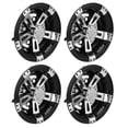 thumbnail image 1 of Cart Hubcap, 4 Pcs Couvre-Moyeu de Roue 8 Po Réduisent la Résistance au Vent Résistant aux Rayures Universel pour Réparation, 1 of 7