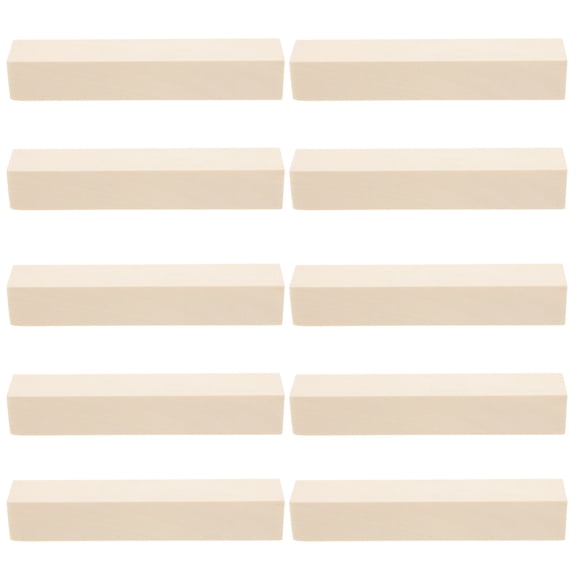 UPOUART Basswood Rectangular Wood Blocks for Carving, Crafts, Woodworking, Model Making and Art Projects