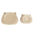 thumbnail image 3 of Baby Suction Plates Panda Shaped Powerful Suction Silicone Kid Suction Bowl for Kitchen Refrigerator Beige Bowl and Plate, 3 of 8