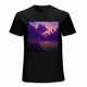 thumbnail image 2 of Pink Purple Flower Sea T-shirt Romantic T-shirt Gift Tee Unisex tees, 2 of 5