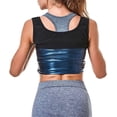 thumbnail image 3 of Alessandra B Sweat Sauna Vest for Body Slimming Black, 3 of 4