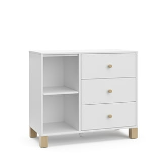 Storkcraft Horizon 6 Drawer Nursery Double Dresser, Hazelnut