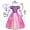 Dress sets A, variant on WIBACKER 3-8Y Girls Princess Dress Up With Crown Necklace And Ring For Birthday Party Halloween Christmas Costume Performance Dress Jewelry Wig Set