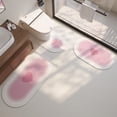 thumbnail image 4 of Suncoda Bathroom Rugs, Soft Memory Foam Bath Mat - Non Slip Absorbent Thick Bath Matt, Rubber Back Shower Rug, Toilet Mats Bath, Mats for Bathroom Floor Toilet, Door Mat Washable, 4 of 7