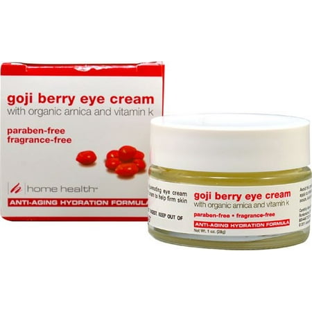 Home Health Goji Berry Crème Contour des Yeux avec arnica bio et vitamine K, 1 Oz