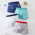 thumbnail image 2 of YUEHUA Toddler Boys Pattern Cotton Underwear Boxer Briefs 4-pack, Soft Breathable Elastic Waist Design, Comfort All Day Loungewear and Daily Wear, 2 of 5