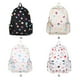 thumbnail image 5 of Qarigey Mochila floral pequeña artística Xiao Qing Qing para niñas, estudiantes de escuela primaria, mochila para niñas Mochilas flor blanca, 5 of 6