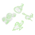thumbnail image 3 of Pegatinas Luminosas De Halloween, Pegatinas De Halloween, Sensación De Terror, Efecto Fluorescente, 4 Piezas Para Ventana Anggrek Otros, 3 of 8