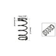 thumbnail image 4 of 14mm Outer Diameter 1.2mm Wire Dia 30mm Long Compression Spring 10Pcs, 4 of 5