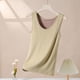 thumbnail image 4 of Guardurnaity Ropa térmica gruesa de cuello para mujer, ropa térmica ajustada para estudiantes y niñas, camisa cálida de estilo informal, chaleco Ropa interior color lima Guardurnaity AP013584-03, 4 of 6