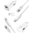 thumbnail image 6 of AT&T Motorola Moto X Play Charger Fast Micro USB 2.0 Cable Kit by Ixir - (Fast Wall Charger + Fast Car Charger + 2 Cable), 6 of 7