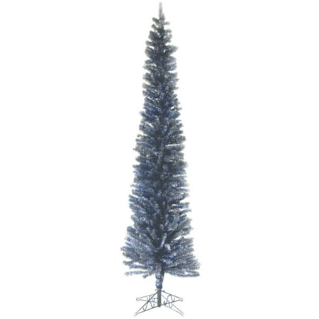 7 5 blue gold pencil tinsel artificial christmas tree 7 5 blue gold pencil tinsel artificial christmas tree