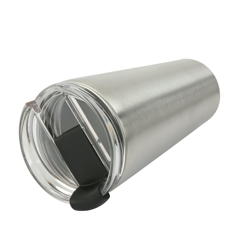 Mainstays 16oz Stainless Steel Double Wall Insulated Silver Tumbler 