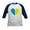 Navy/White, variant on CafePress - I Stand With Ukraine Heart Baseball Jersey - Kids Cotton Baseball Jersey, 3/4 Sleeve Shirt