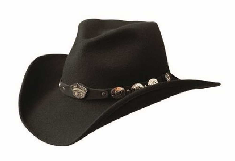 Jack Daniel's Jack Daniels Men's 100 Crushable Wool Cowboy Hat