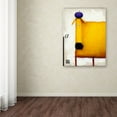 thumbnail image 3 of Trademark Fine Art 'Yellow Dog With Apple' Canvas Art by Daniel Patrick Kessler, 3 of 3