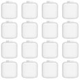 thumbnail image 1 of HLONK jewelry boxes 100pcs Small Clear Plastic Storage Containers Bead Organizer Earplug Cases, 1 of 10