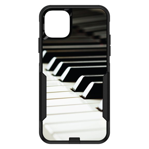 DistinctInk Custom SKIN / DECAL compatible with OtterBox Commuter for iPhone 11 Pro MAX (6.5" Screen) - Piano Keys Keyboard