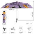 thumbnail image 3 of FORMRS Travel Umbrella Folding Auto Open Close Windproof Rain UV Protection, Halloween Pumpkin, 3 of 8