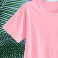 thumbnail image 7 of Nwiuh Pajama Set Big Girls Comfy PJS Lovely Heart Shape Printed Sleepwear Nighty (Pink, 13-14 Years), 7 of 7